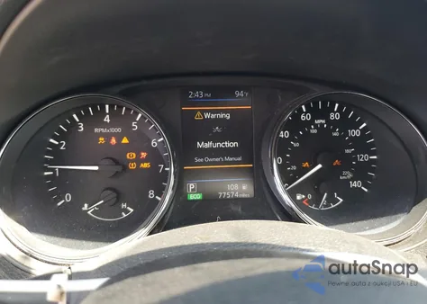 2019 Nissan Rogue S из США, поврежденный, VIN 5N1AT2MT7KC783729